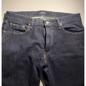 Polo Ralph Lauren Varick Slim Straight Jeans Men 34x30 (34x29) Dark Wash Denim